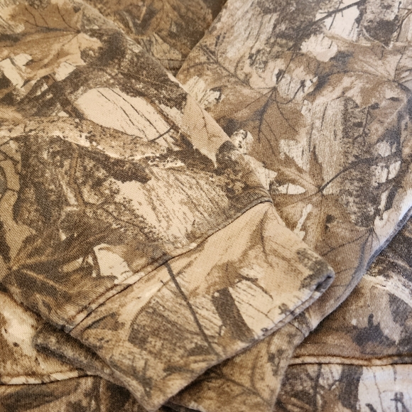 Hollister Brown Camouflage Boxy Fit Hoodie - Picture 3 of 8